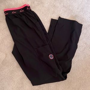 Koi Lite Scrub Bottoms Sz XS Black